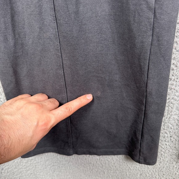 Abercrombie‎ Pants Womens L Gray Soft A&F Pull On Elastic Waist Lounge Wide Leg - Picture 3 of 11